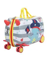 [BoPeep] Octopus Ride On Suitcase Trolley in Multi