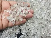 Daimand Quartz Crystals & Rough Grade Fully Luster Quality from Pak 1160 Grams