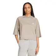 Mercedes AMG Petronas adidas F1 Premium T-Shirt - Beige - Womens