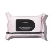M.A.C Gently Off Wipes + Micellar Water Biodegradable / Mini MAC 30 Sheets