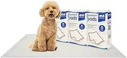 Harbour Housewares Disposable Puppy Pads - 60cm x 89cm - 30x Extra-Large Absorbent Puppy Training Pads Leak-Proof Pee Pads for Dogs, Cats, Kittens Potty Training Mats