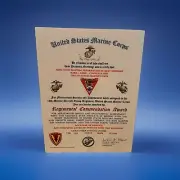 U.S.M.C. / 16TH MARINE AIRCRAFT GROUP- REGIMENTAL COMMENDATION AWARD CERTIFICATE