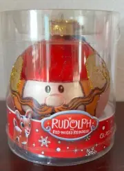 Sea World Exclusive Rudolph Red Nosed Reindeer YUKON CORNELIUS Glass Ornament