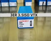 VAROEX 3ER 3.5ISO VTX Threaded blade Carbide Inserts 10pcs