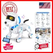 Robot Dog Remote Control Robot Toys with Sing Dance, Patrick's Day Kids Robot...