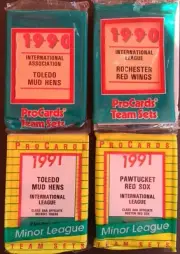 1991 ProCards PAWTUCKET RED SOX Minor League UNOPENED Team Set B2018718