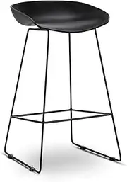 L3 Home Replica HEE Welling Hay Sled Bar Stool 2 Piece, Black