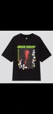 WOMEN BILLIE EILISH BY TAKASHI MURAKAMI UT SIZE LARGE IN HAND