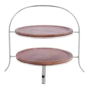 [Florabelle Living] Jasper Nickel & Timber Display Stand