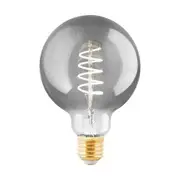 Eglo 4W LED E27 Decorative Dimmable G95 Vaporised Round Globe