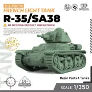 SSMODEL SS350794 1/350 Military Model Kit French R-35/SA38 Light Tank