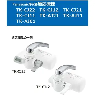 【新版 TK-CJ22C1 二顆濾芯 TK-CJ21C1 】日本 Panasonic 龍頭淨水器 對應 TK-CJ23