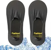 [Dusehu] Mens Silk Socks, Invisible Boat Socks Womens Non Slip High Heels, Breathable No Show Socks, No Pilling Invisible Low Cut Ultra Socks Non Slip Cotton Liner Boat Socks Ankle Socks Casual Socks
