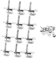 Abaodam 2 Sets Guitar Tuning Pegs: Machine Heads Tuners For Electric Guitar Easy Installation Stable Sound Universal Guitar Types