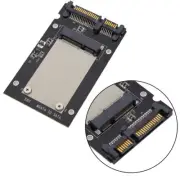 Black Mini Pcie PCI-E mSATA SSD to 2.5" SATA3 Convertor SATA Adapter Card