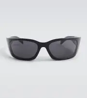 [Prada] Prada Prada Symbole rectangular sunglasses One Size black
