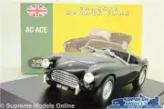 AC ACE MODEL CAR BLACK OPEN TOP 1:43 SCALE IXO ATLAS CLASSIC SPORTS K8