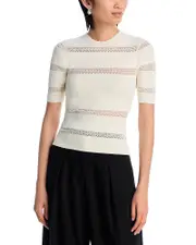 Sea Devon Knit Crewneck Tee