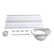 Convenient and Reliable Air Conditioner Exhaust Pipe Slide Plate Tube Set