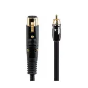 Monoprice 4787 XLR F TO RCA M 16AWG CABLE 15FT