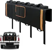 Truck Tailgate Cover - Heavy-Duty Truck Bed Cover | Portable 5-Bike Capacity Pad with Reflective Strips, Portable Tail Gate Transportation Accessories Mat, Waterproof Protective Mat for Family Outings