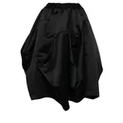 [COMME des GARCONS COMME des GARCONS] Polyester Satin Thick Skirt