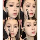 17CM Liquid Blush Makeup Brushes Silky Makeup Tools Peach Heart Blusher Brush