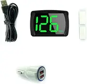 Eacam Car Headup Display MPH GPS Digital Speedometer with LED Large Font Display Car Charge Adapter for Car Truck SUV Motorcycle