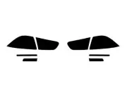 Rvinyl Tail Light Tint Covers Fits Mitsubishi Evolution 2008-2015