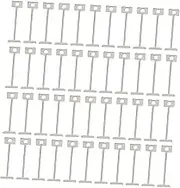SOESFOUFU Practical Ceramic Tile Leveling Spacers 200pcs Steel Needles Reusable Floor Tile Spacers (1.5mm)