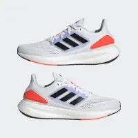 在飛比找momo購物網優惠-【adidas 愛迪達】PUREBOOST 22 白 黑 橘