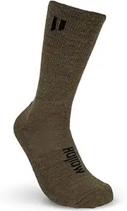 HOLLOW Alpaca Crew Socks for Men and Women, Moisture Wicking Alpaca Socks for Hiking, Running, Temperature Regulating