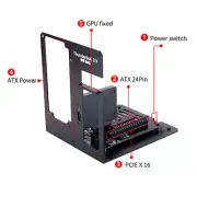 USB4 Thunderbolt 3/4 eGPU Dock Station Suport RTX4090 / RX7900XT Graphics CarFY
