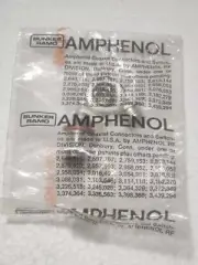 AMPHENOL BNC FEMALE BULKHEAD CONNECTOR NOS 554-74441