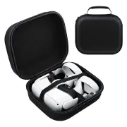 Hard Storage Bag for Oculus Quest 2 Gaming Headset Black