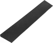 1" Rise Rubber Door Threshold Ramp for Wheelchairs, 2000 LBS Capacity 35.5'' Lon