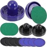 Generic 1 Set Air Hockey Game Accessories Plastic Pushers Pucks for Hockey Table Smooth Sliding Design for Enhanced Game Experience for