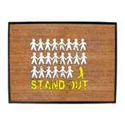 Oob Stand Out Golf - Funny Novelty Doormat Man Cave Floor mat