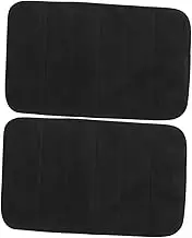 2 Pack Memory Foam Door Mats Non-Slip Rug Absorbent Floor Mat Front Door Rug Simple Design Easy to Clean