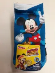 Boys Mickey & the Roadster Racers (5Pr) No Show Socks (Shoe Sz 7.5-11)