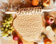 Fruit Spring Summer Juice Rolling Pin Embossed, Cookies, Cookie, Roller, Laser