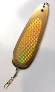 Montana Tackle 5.5-inch Trout / Kokanee Trolling Dodger: "GOLD PRISM"