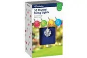 Mirabella Christmas 30 String Lights 2.9m Solar Crystal each