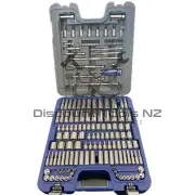 Blue Point Tools 1/4" & 3/8" Drive Socket Set 155pcs BLPGSSC155