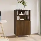 Highboard Brown Oak 60x36x110 cm Engineered Wood vidaXL