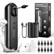 Electric Ear Wax Removal Upgraded Irrigation System 4 Modes Water Powered Cleaner Kit