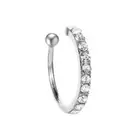 1x Ear Cuff Clip On Alloy Metal Non-Piercing Fake Helix Cartilage Earrings Gift