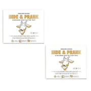 2Pcs Intermittent Goat Glitter Trap Prank Goat Glitter Trap - 8 Hours of Intermittent Goat Bleating As Shown