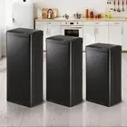 Oikiture 40/50/60L Motion Sensor Rubbish Bin Automatic Stainless Steel Trash Can