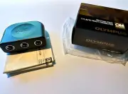NIB OLYMPUS OM SYSTEM FLASH TTL AUTO MULTI CONNECTOR, MANUAL